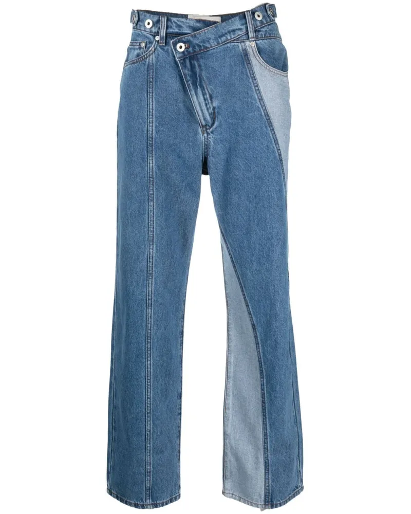 Feng Chen Wang Jeans im Deconstructed-Look - Blau Blau