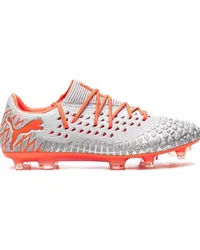 Puma Future 4.1 Netfit FG/AG Fußballschuhe Silber