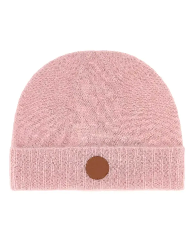 Vivienne Westwood Beanie mit Logo-Patch - Rosa Rosa