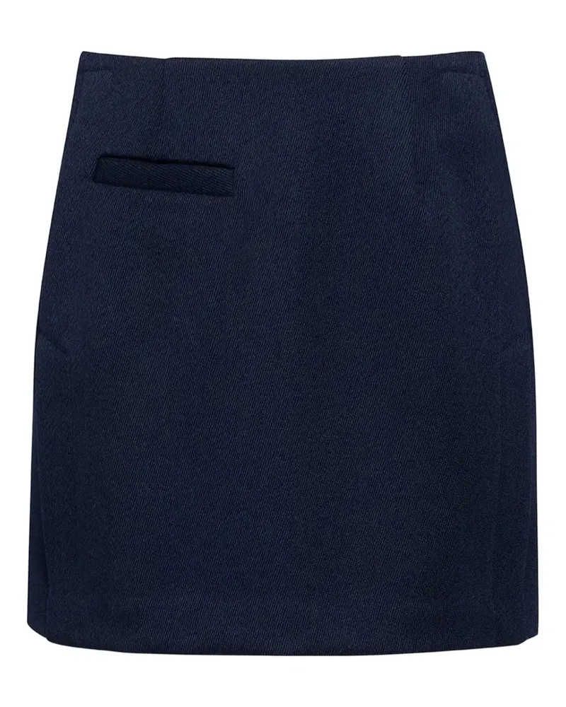 TELA pocket mini skirt - Blau Blau