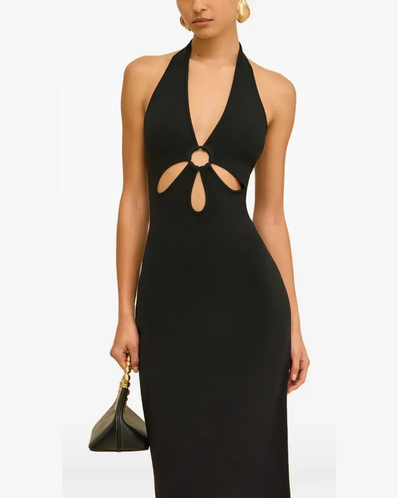 Cult Gaia Vinna Midikleid - Schwarz Schwarz