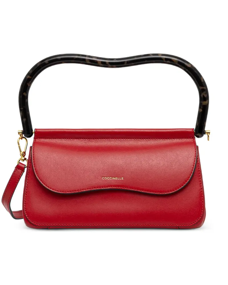 Coccinelle Handtasche in Schildpattoptik - Rot Rot