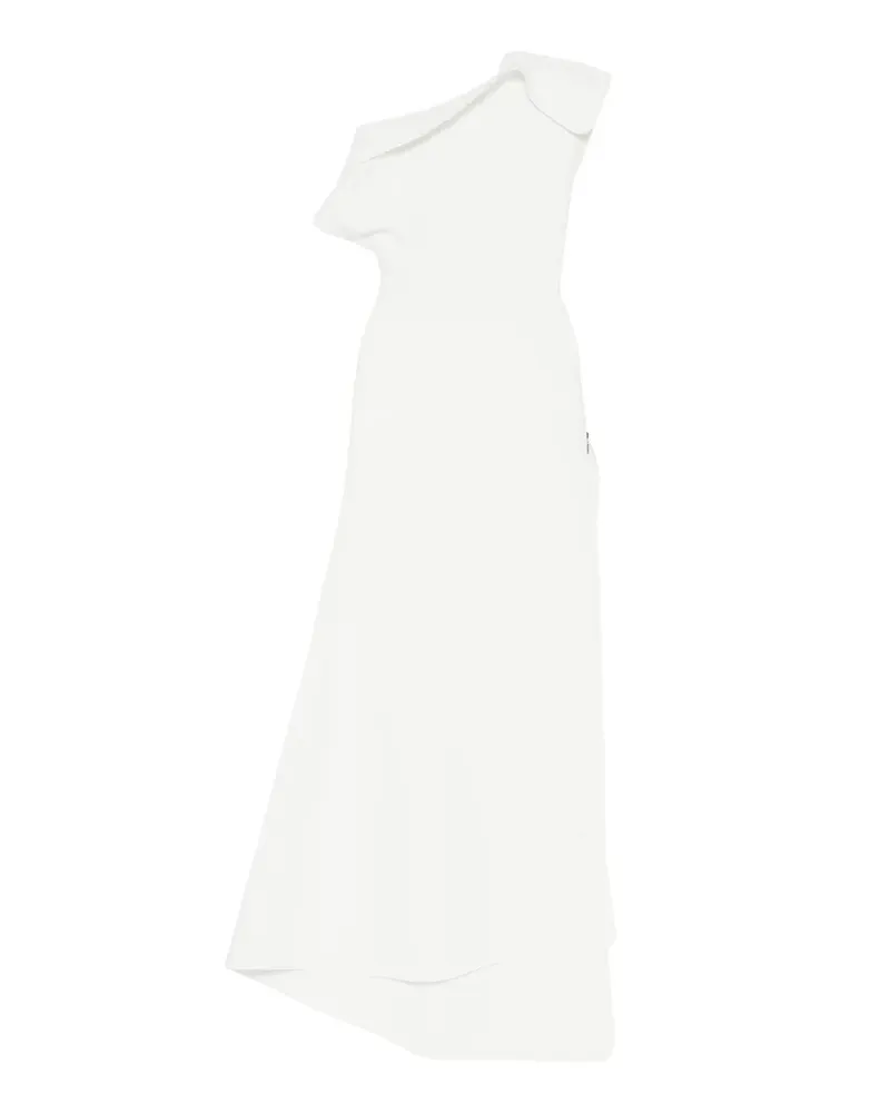 Maticevski Bonded Abendkleid - Weiß Weiß