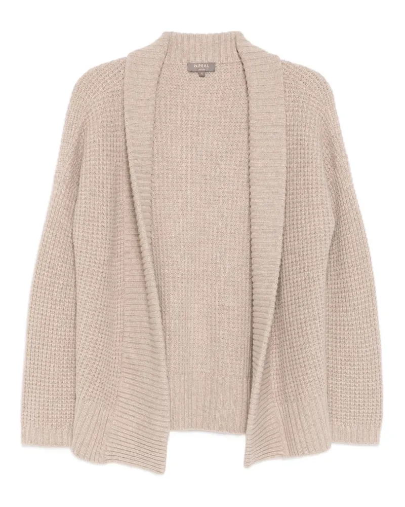 N.Peal Cardigan mit Moosnaht - Nude Nude