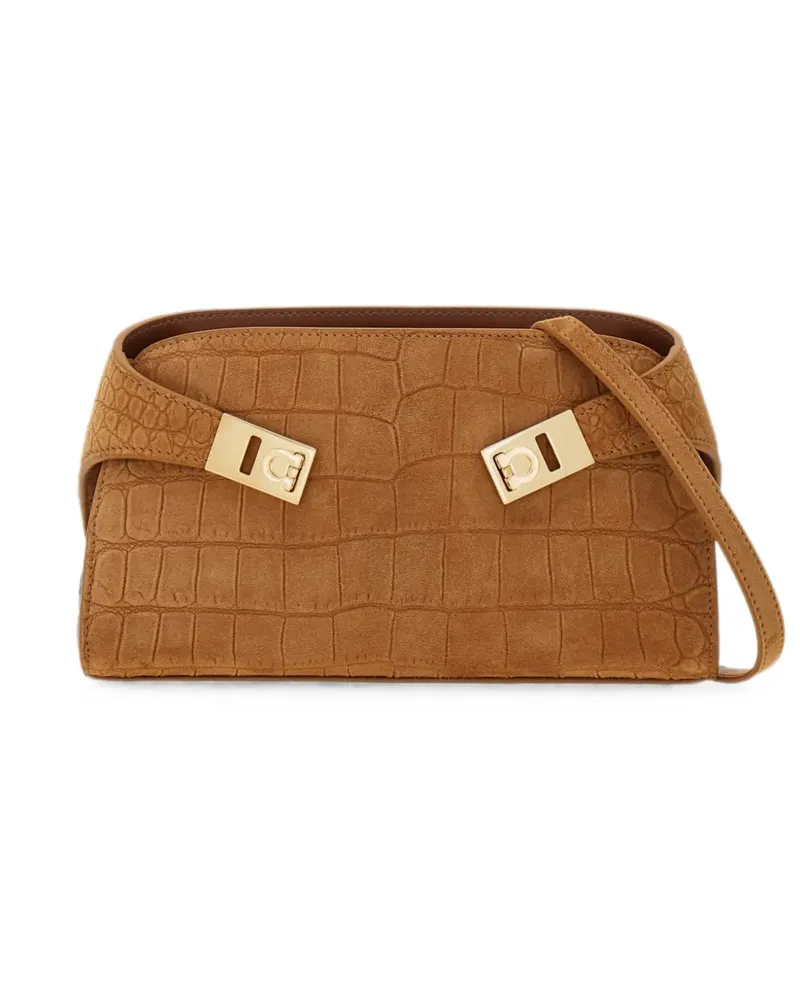 Ferragamo Mini Sloan Handtasche - Nude Nude