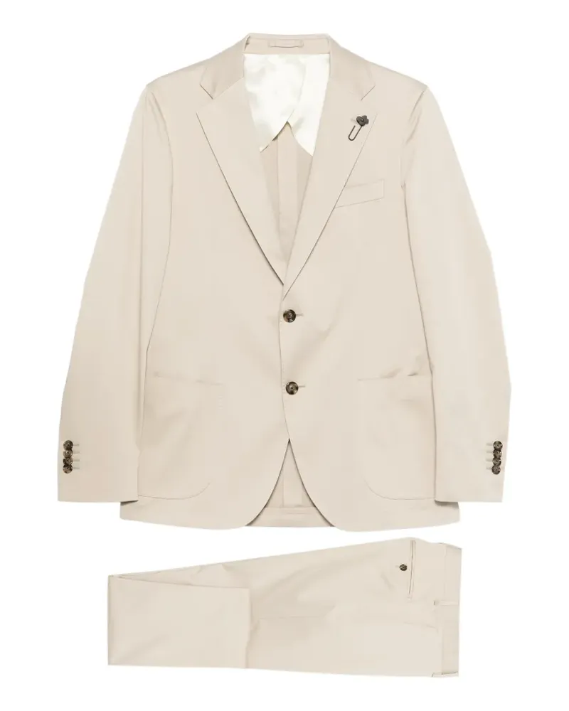 LARDINI Einreihiger Anzug - Nude Nude