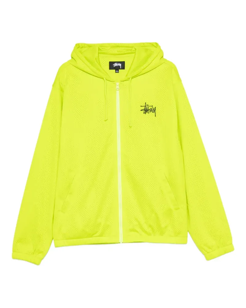 Stüssy Kapuzenjacke aus Mesh - Grün Grün