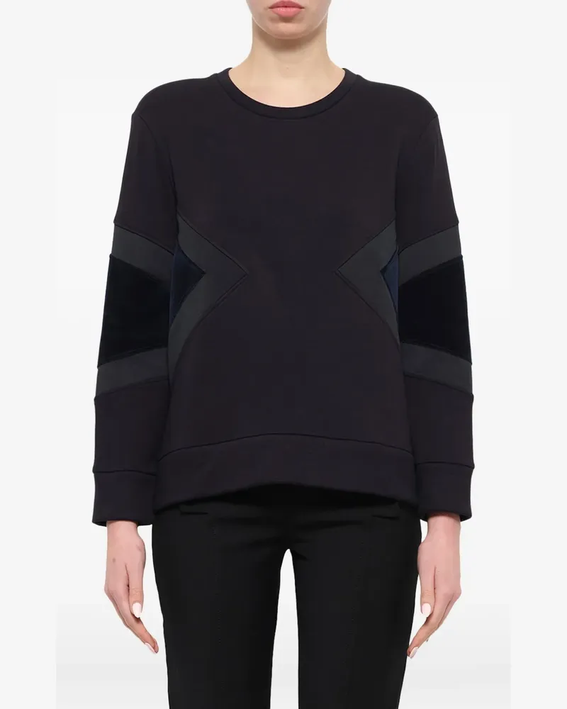 Neil Barrett Sweatshirt mit Einsatz - Blau Blau