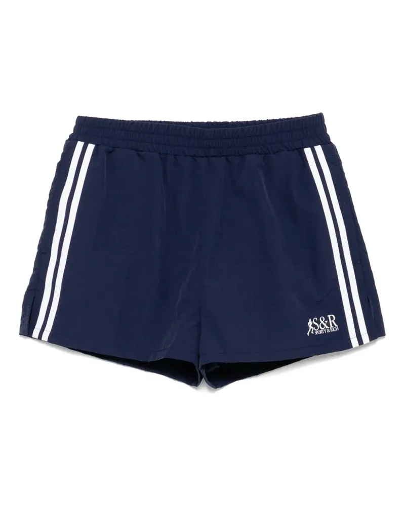 SPORTY & RICH SR Runner Jogginghose - Blau Blau