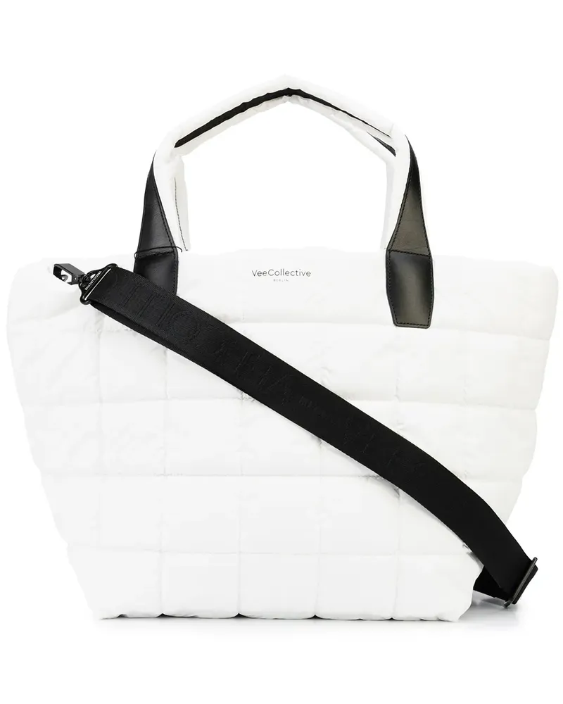 VeeCollective Gesteppte Handtasche - Weiß Weiß