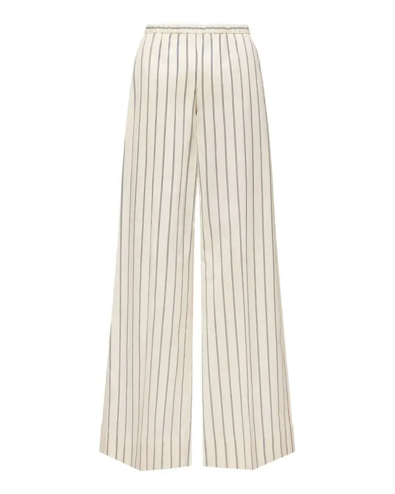 Moncler Gestreifte Hose - Nude Nude