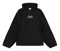 Sweatshirt mit Logo - Schwarz