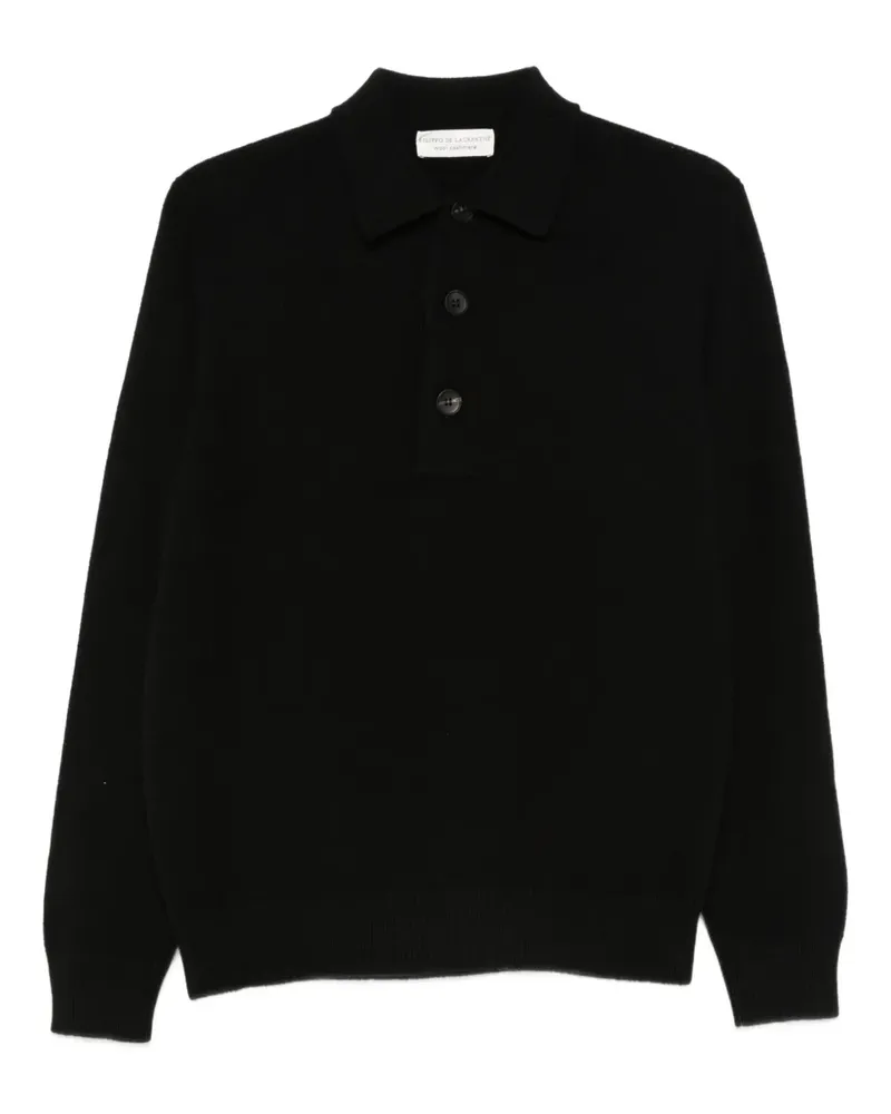 Filippo de Laurentiis buttoned wool sweater - Schwarz Schwarz