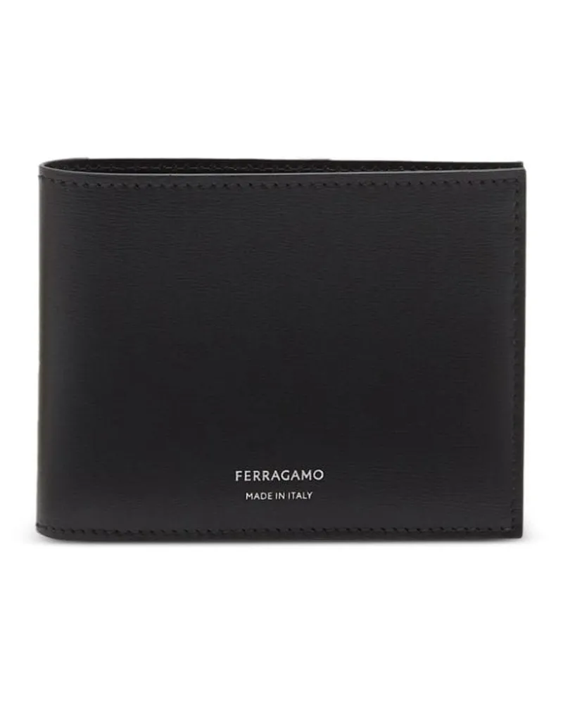 Ferragamo Portemonnaie mit Klappe - Schwarz Schwarz
