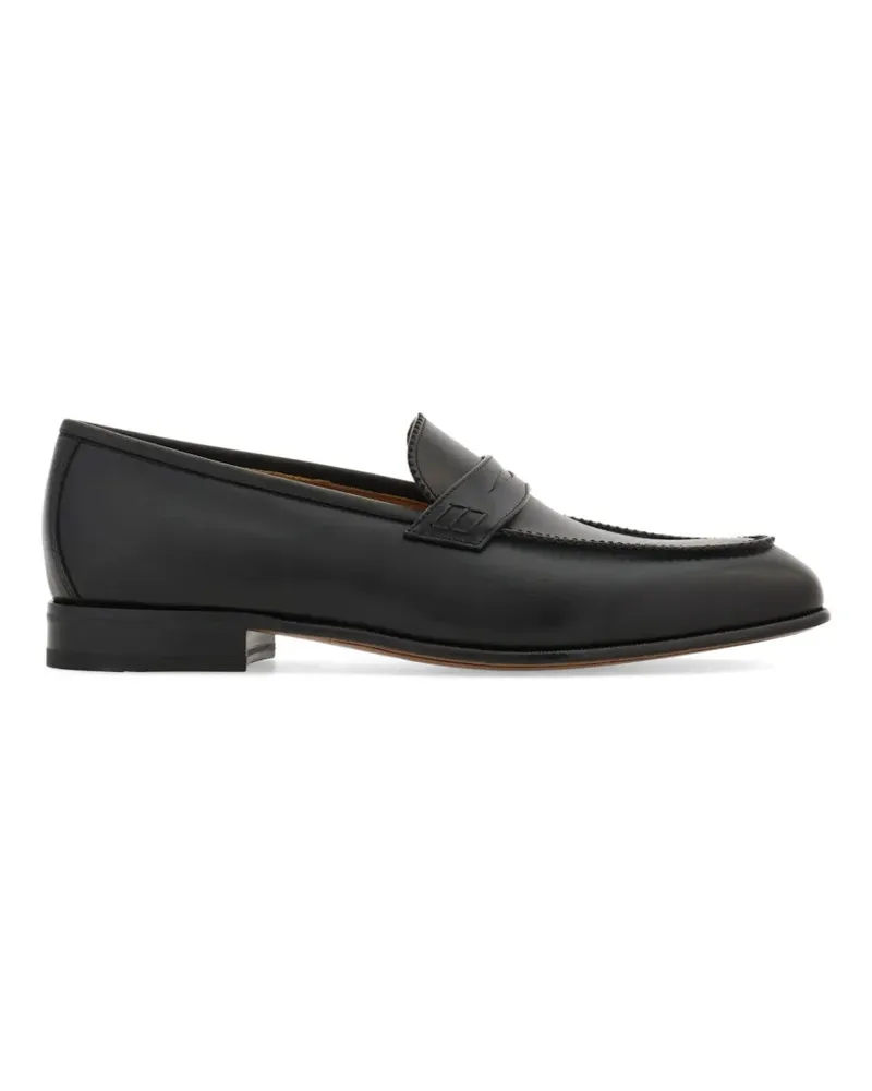 Ferragamo Klassische Penny-Loafer - Schwarz Schwarz