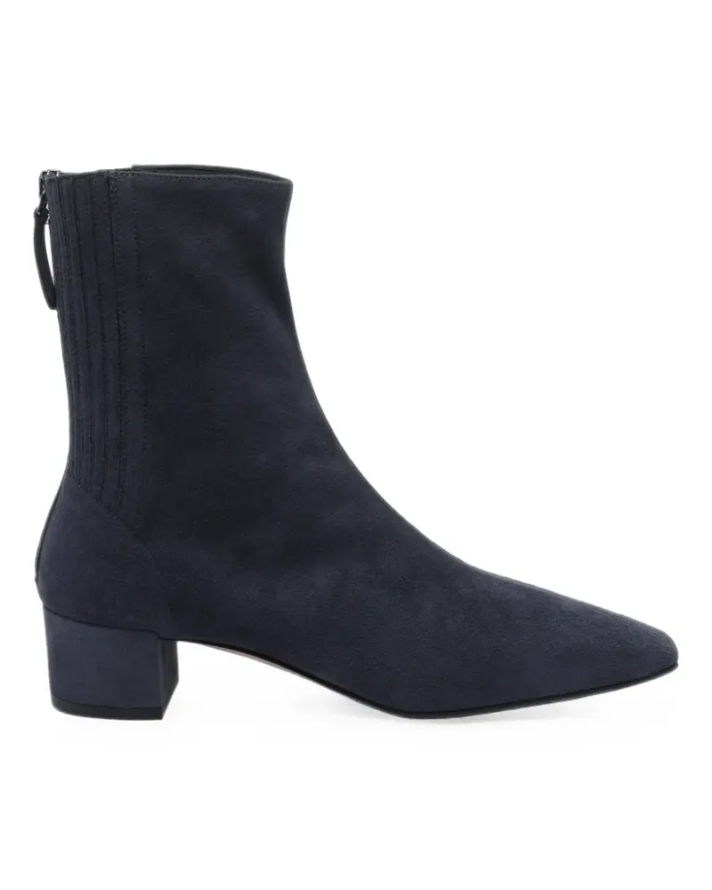 Aquazzura Saint Honoré suede ankle boots - Blau Blau