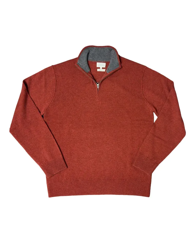 Hartford quarter-zip sweater - Rot Rot