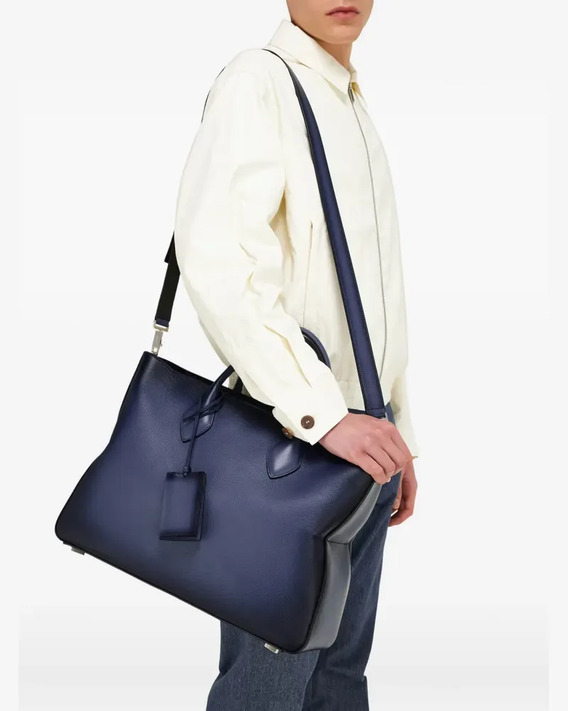 Ferragamo Schultertasche mit Henkel - Blau Blau