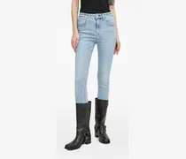 721 Skinny-Jeans mit ungesäumten Kanten - Blau