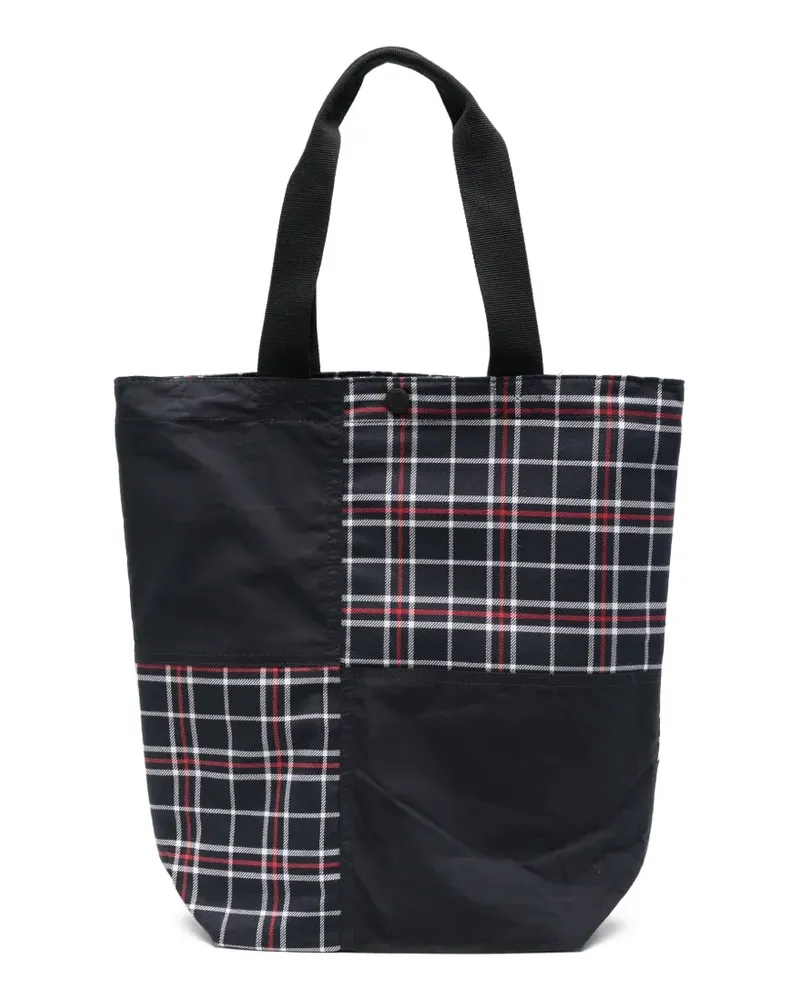 Barbour Transport Patchwork tote bag - Schwarz Schwarz