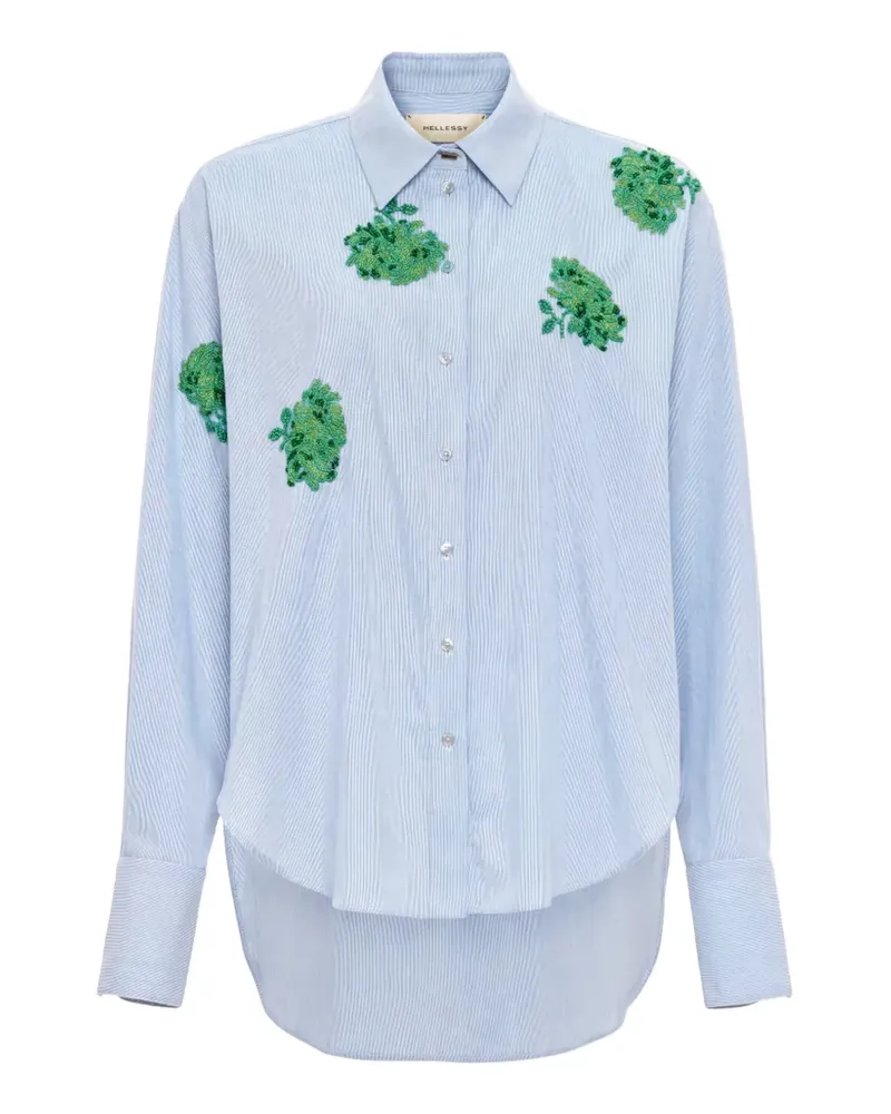 Hellessy Flo Hemd mit Perlen - Blau Blau