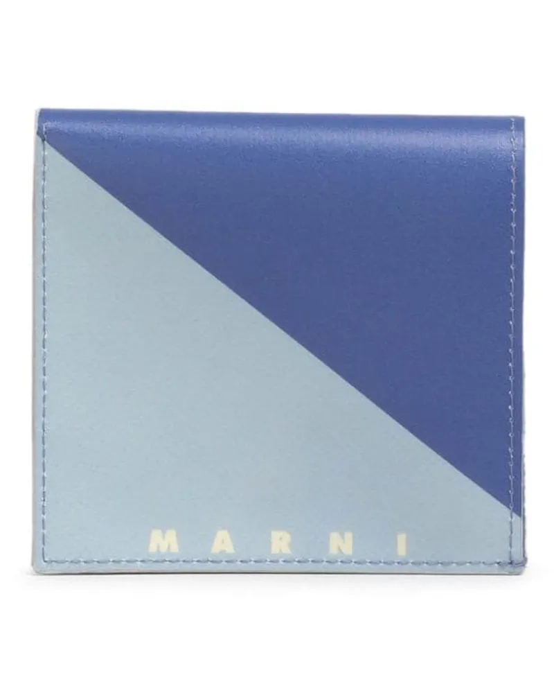 Marni Portemonnaie in Colour-Block-Optik Violett