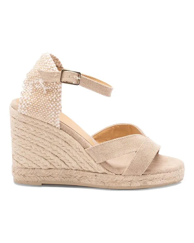Castañer Bruna/8/002 ankle-strap espadrilles - Nude Nude