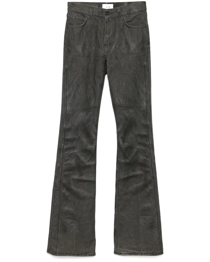 Haikure Floral Hose - Schwarz Schwarz