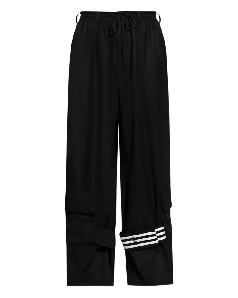 Y-3 Cargohose mit Kordelzug - Schwarz Schwarz
