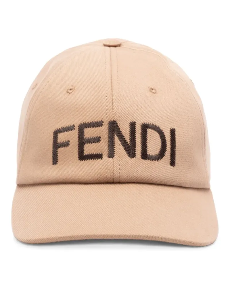 Fendi Baseballkappe aus Baumwolle - Braun Braun