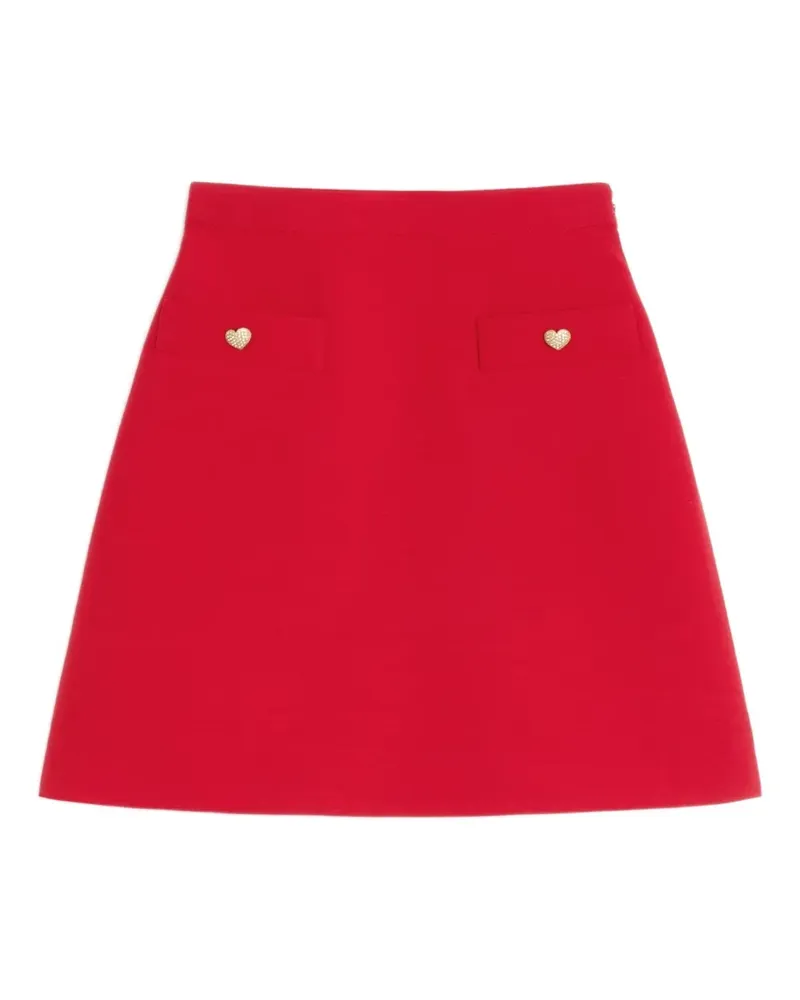 Valentino Garavani Crepe Couture Minirock - Rot Rot