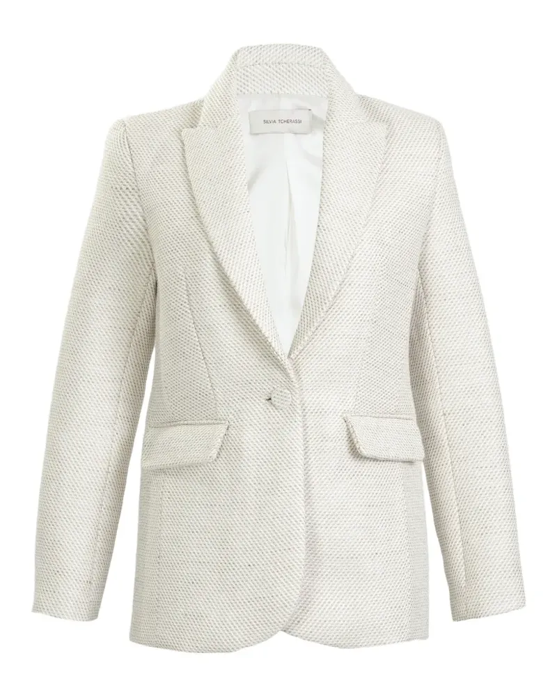 Silvia Tcherassi Rebeca blazer - Nude Nude