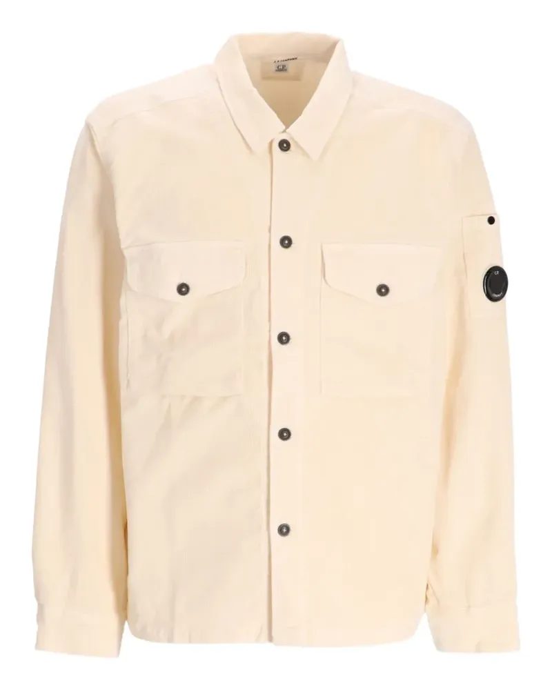 C.P. Company Hemdjacke aus Cord - Nude Nude