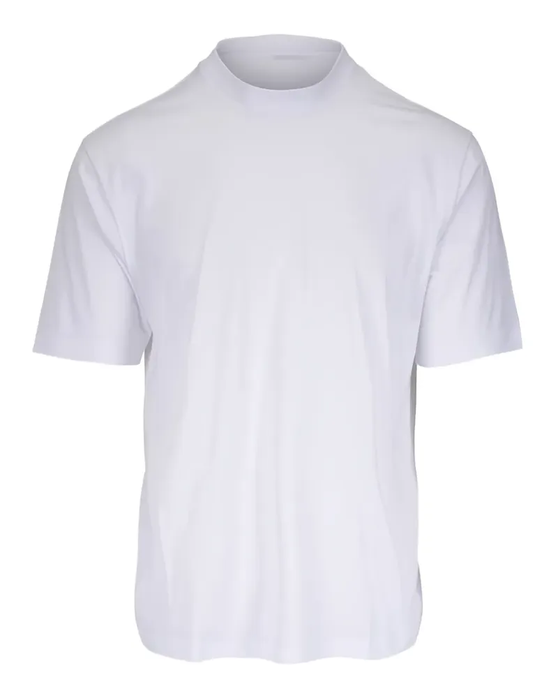 Stefan Brandt Enno 50 T-Shirt in Strickoptik - Weiß Weiß