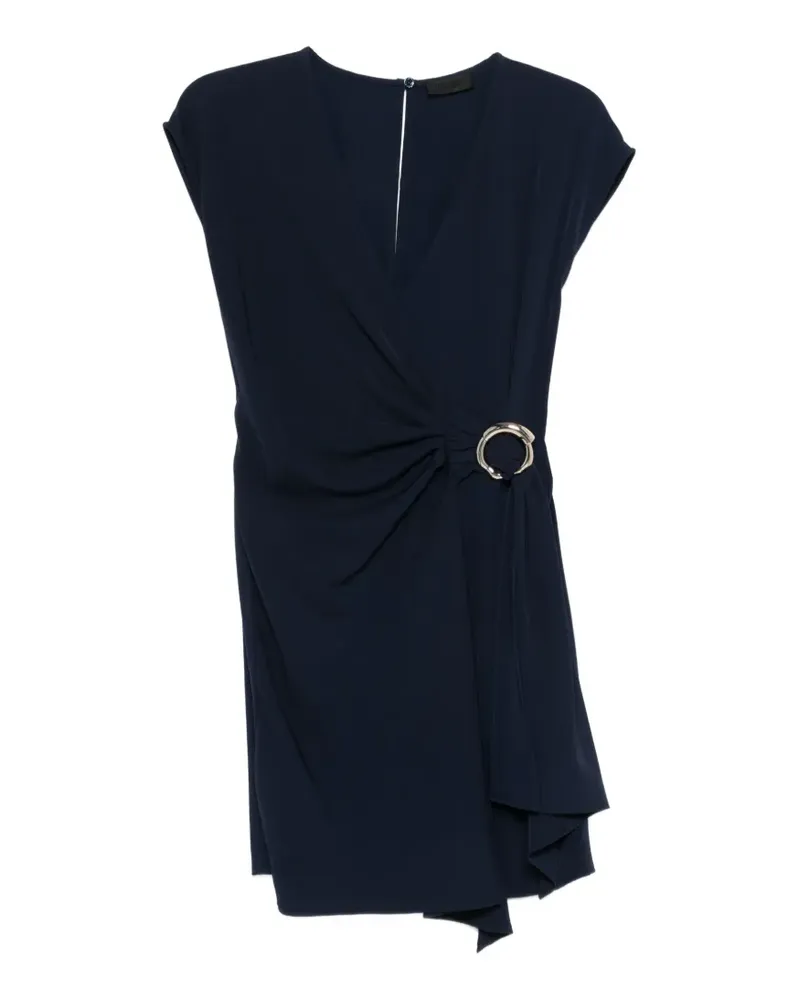 Liu Jo V-neck mini dress - Blau Blau