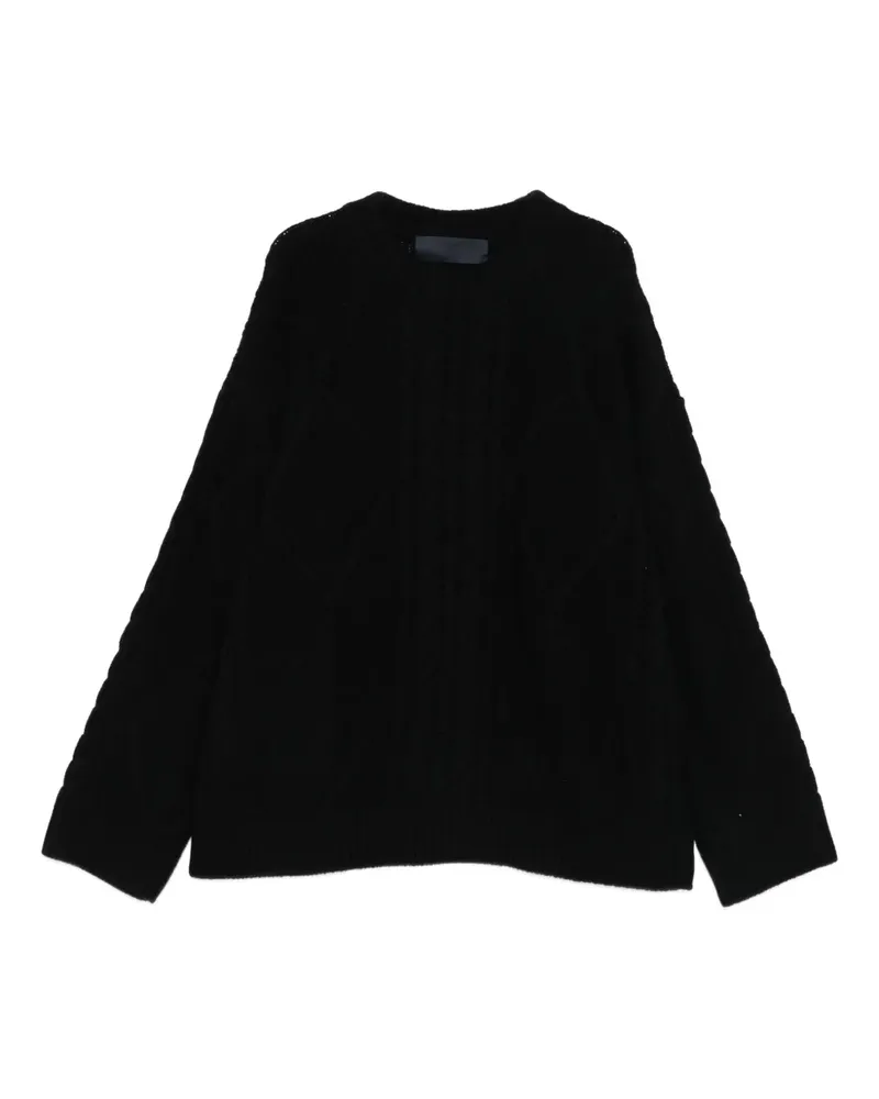 JUUN.J Pullover mit Matrosenknoten - Schwarz Schwarz