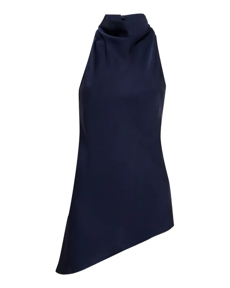 Veronica Beard Asymmetrische Radford Bluse - Blau Blau