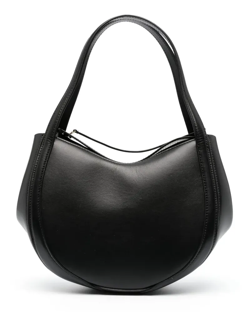 WANDLER Shopper mit Logo-Print - Schwarz Schwarz