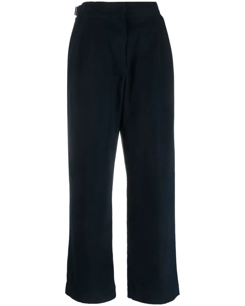 A.P.C. Weite Hose mit Falten - Blau Blau