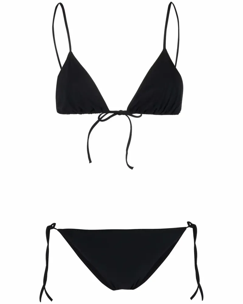 LIDO Klassischer Bikini - Schwarz Schwarz
