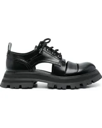 Alexander McQueen Klassische Oxford-Schuhe Schwarz