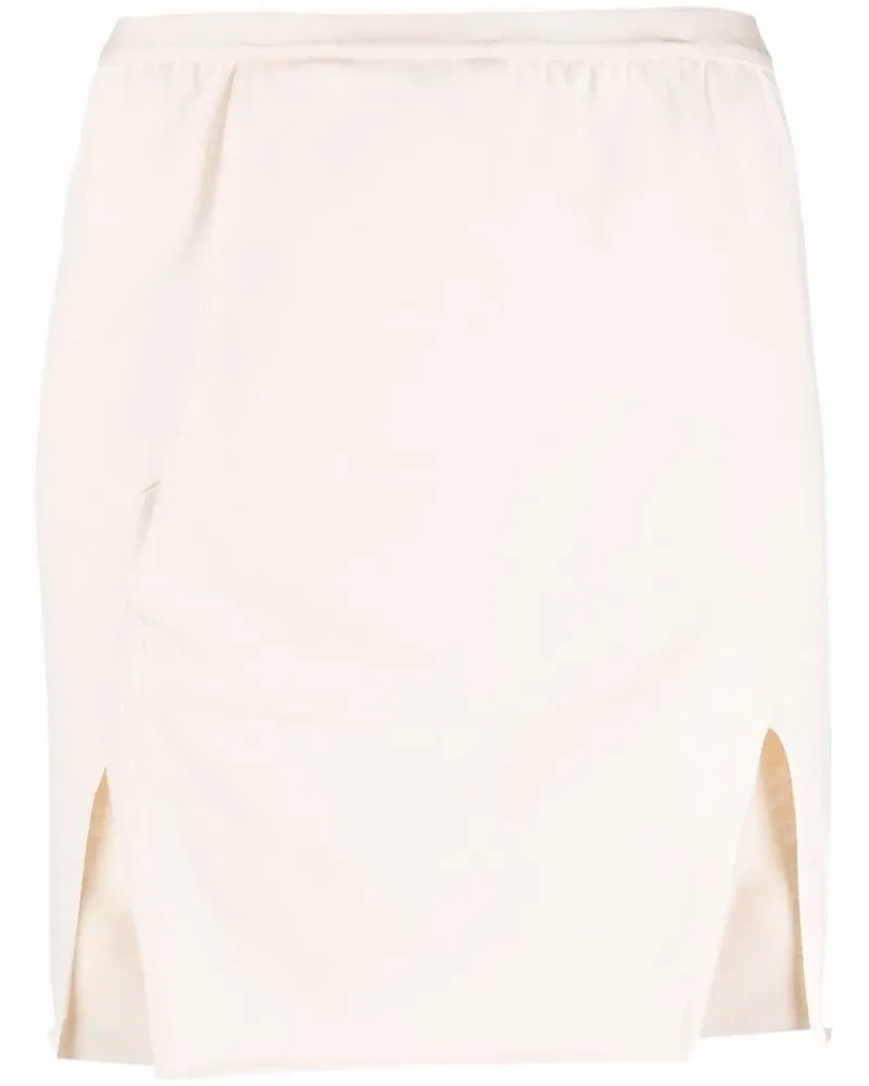 Rick Owens Minirock mit Schlitz - Nude Nude