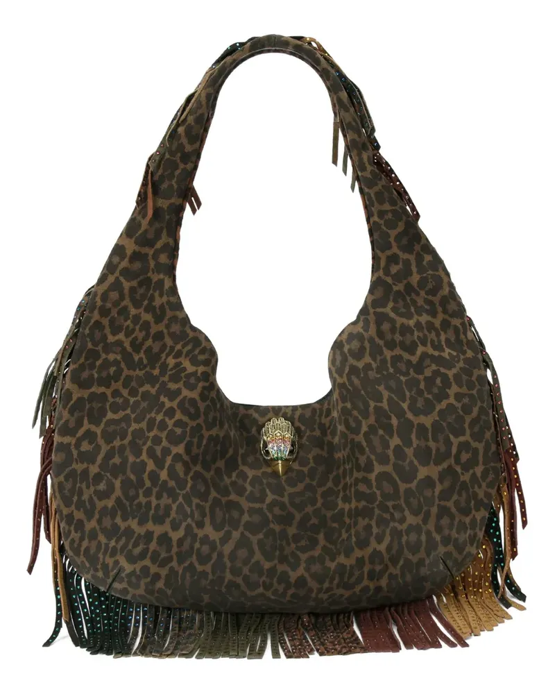 Kurt Geiger Tote Bag mit Leoparden-Print - Braun Braun