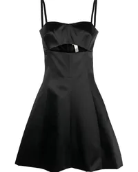 Patou Kleid mit Cut-Outs Schwarz