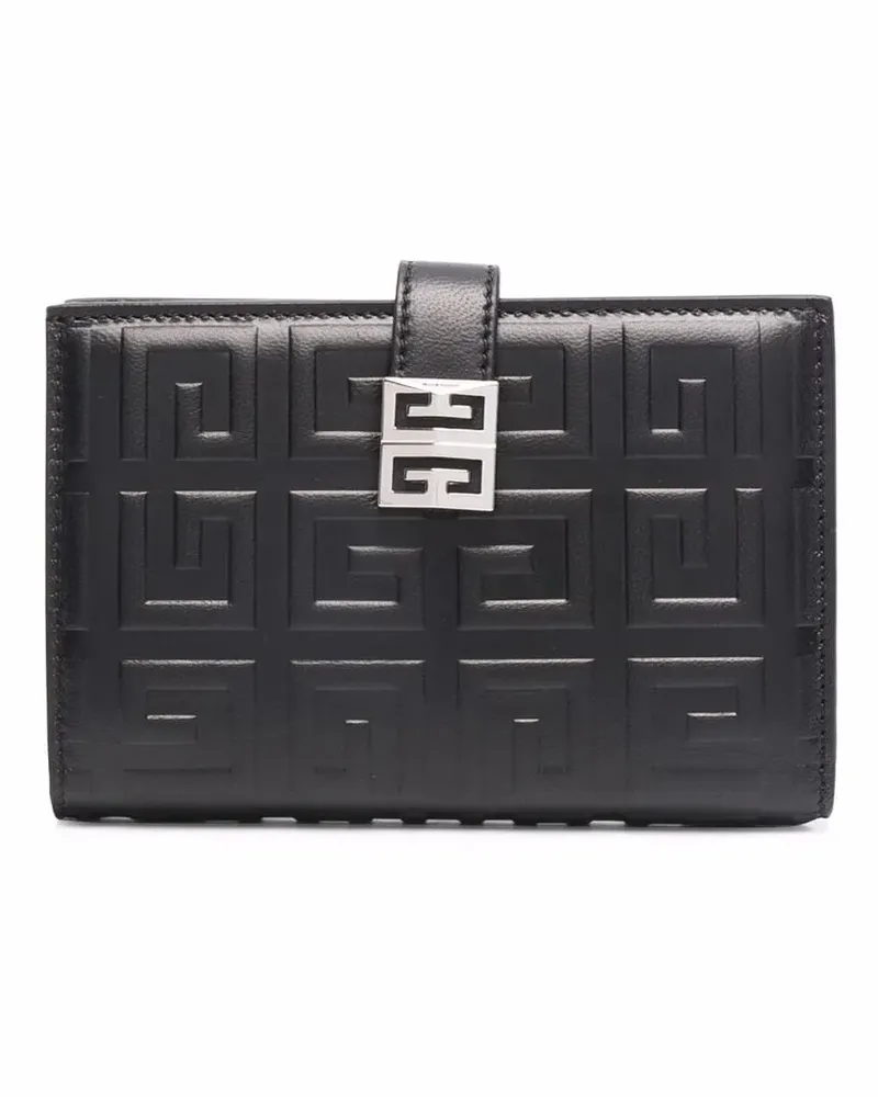Givenchy Portemonnaie mit 4G-Motiv - Schwarz Schwarz