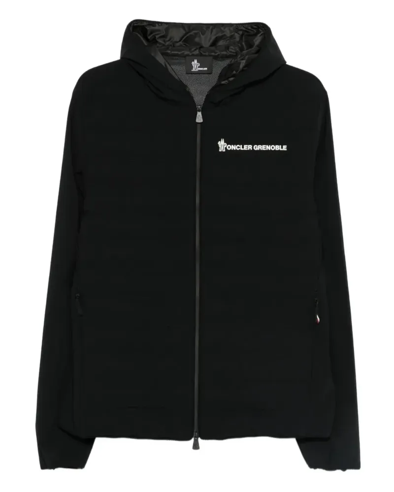 Moncler Wattierte Jacke mit Reißverschluss - Schwarz Schwarz