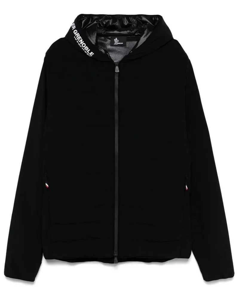 Moncler Wattierte Jacke mit Reißverschluss - Schwarz Schwarz