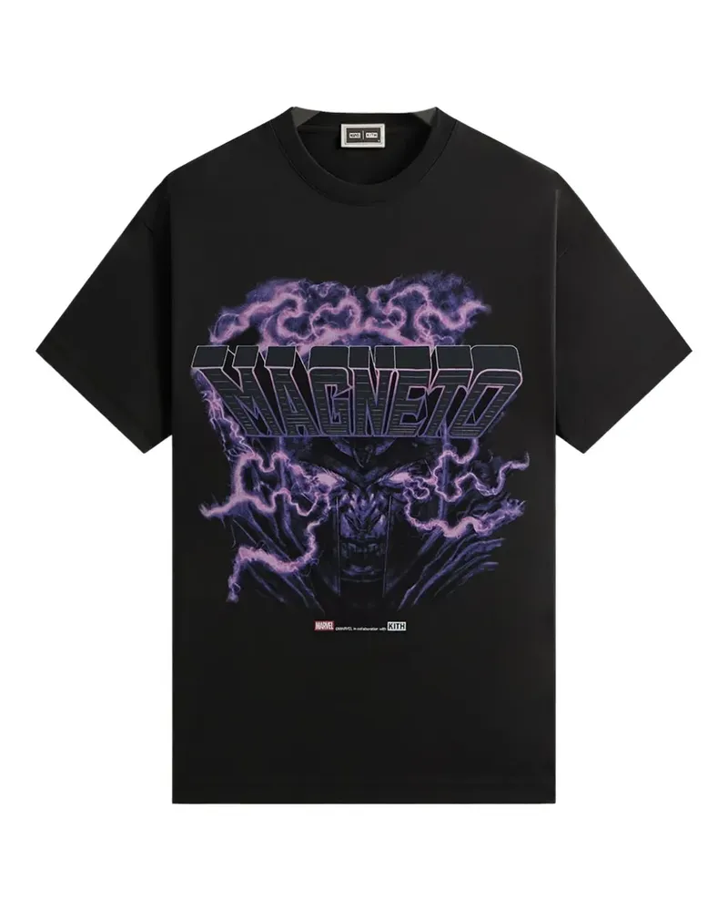 KITH x Marvel Magneto T-Shirt mit Print - Schwarz Schwarz