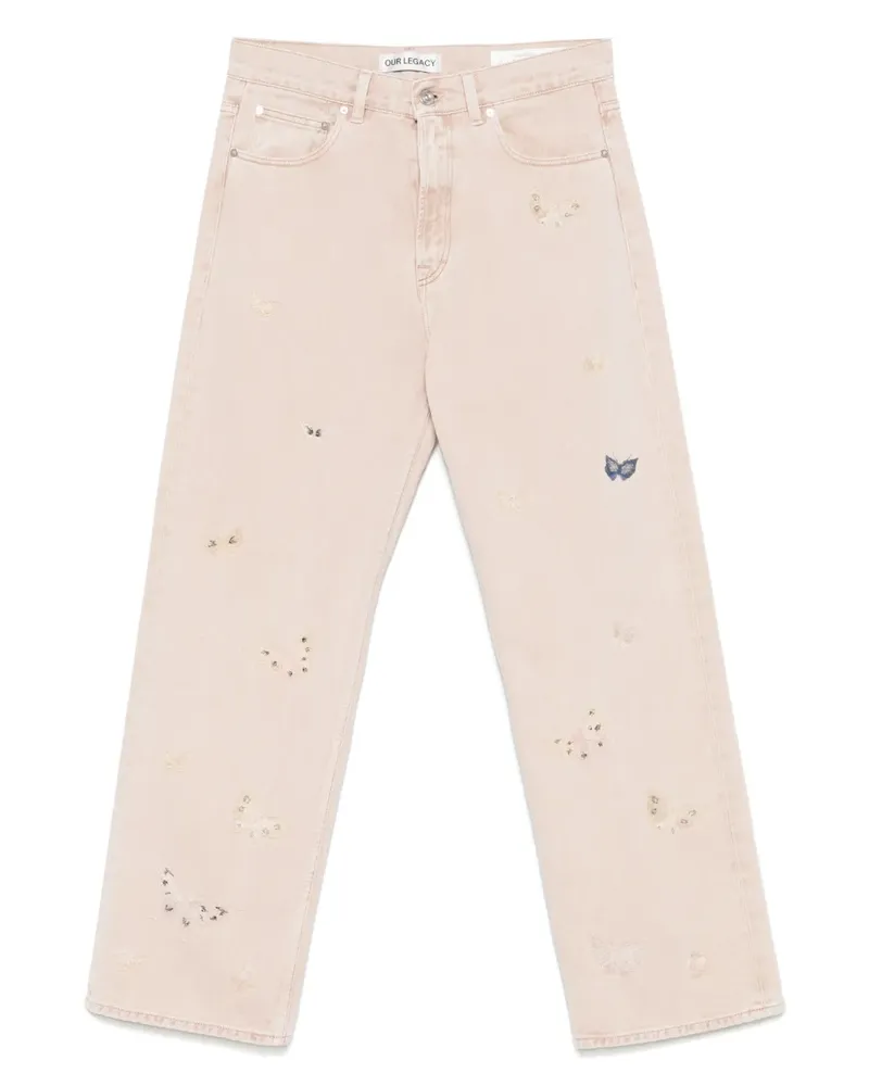 Our Legacy Third Cut Jeans - Nude Nude
