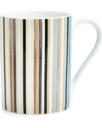 Missoni Home Gestreifte Jenkins Tasse Weiß